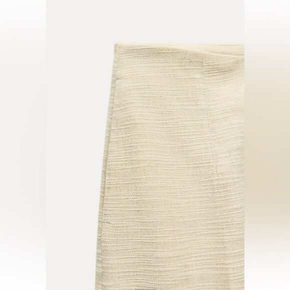 ZARA HIGH WAIST WIDE LEG PANTS - Picture 5 of 5